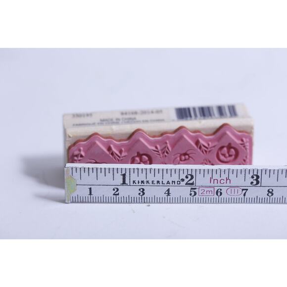 Halloween, Pumpkins and Spiders Line, Border, Pattern, Message Stamp - Picture 2 of 2